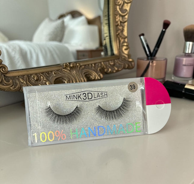 12 Pestañas Postizas Yulisa Beauty $7.5 c/u