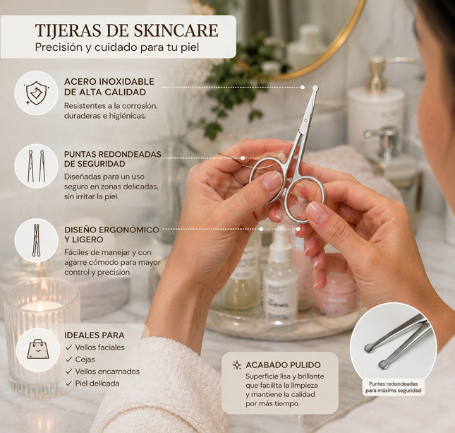 Exclusivo Tienda en linea 💥💎12 Tijeras SkinCare $5.84 c/u