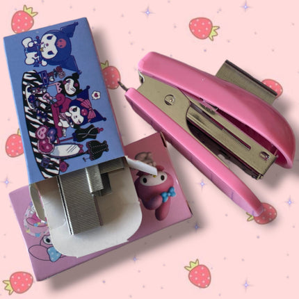 24 Set engrapadora Sanrio Ch $19 c/u