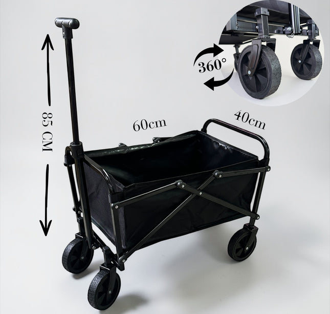 Carrito de SuperMercado Plegable con Agarradera