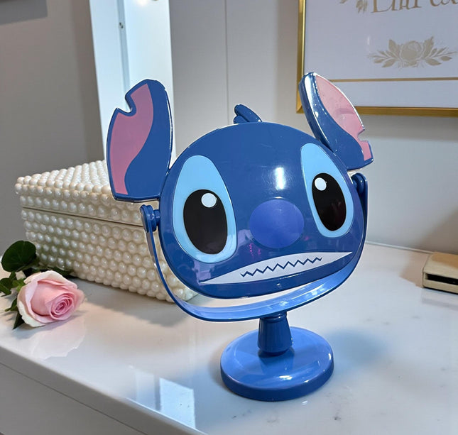 Espejo Stich Tocador Azul/Rosa