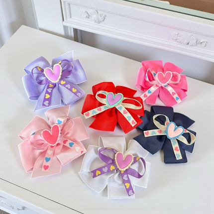 12 Moños Con Luz Corazones D $9.75 c/u
