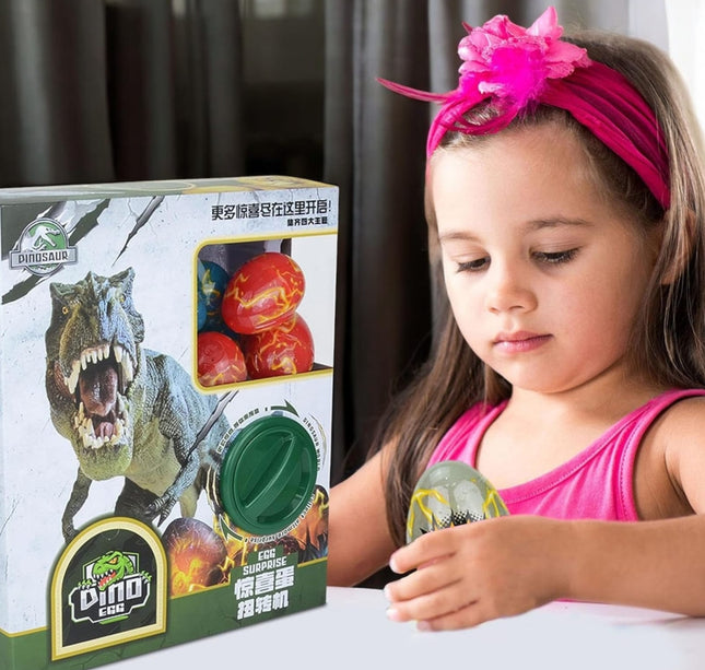 Huevos de Dinosaurio Juguete dispensador 12 Piezas