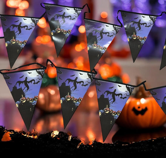 10 Guirnalda Halloween para decorar $11 c/u