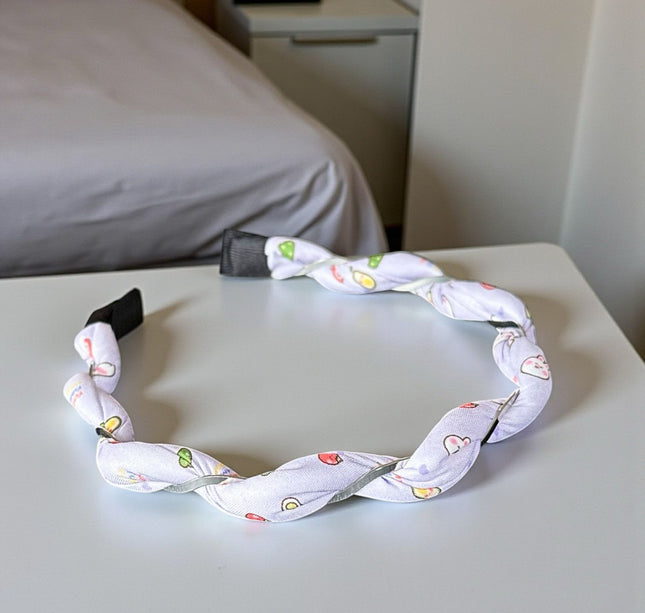 12 Diademas trenzadas Sanrio $12 c/u