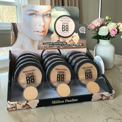 12 Maquillaje en Polvo BB Million Pauline $39 c/u