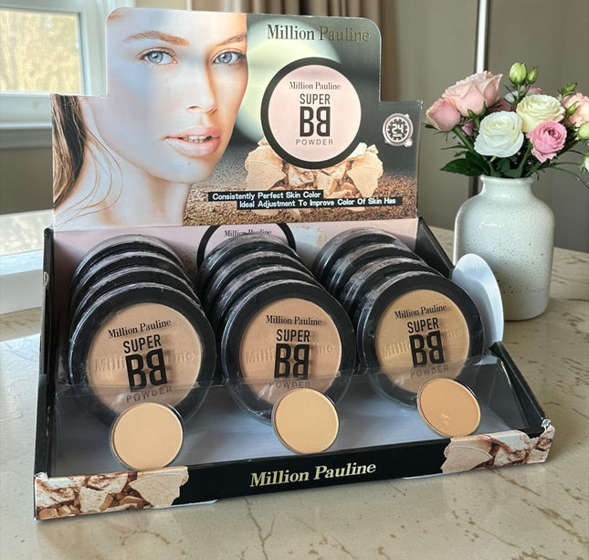 12 Maquillaje en Polvo BB Million Pauline $39 c/u