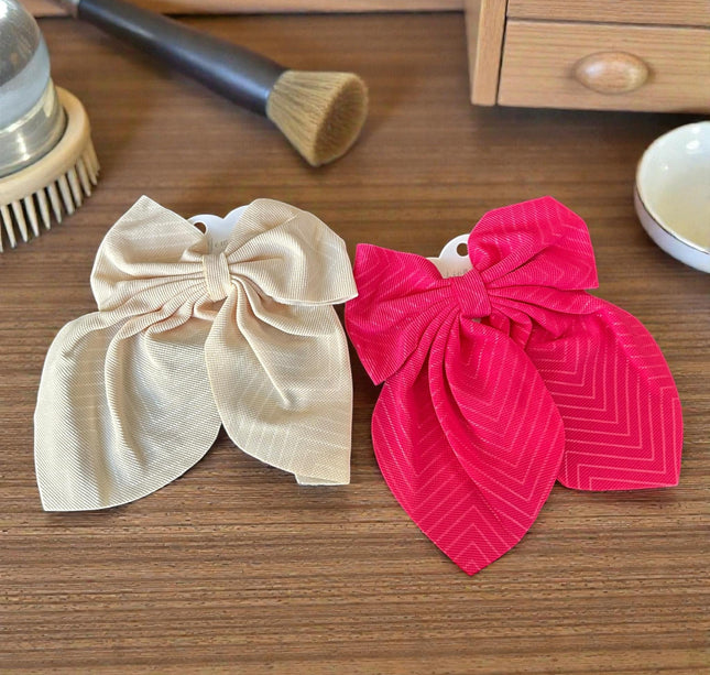 12 Moños Coquette Colores Matte $8.5 c/u