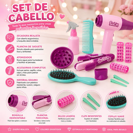 Exclusivo Tienda en linea 💥💎Sets de Juguetes de Salon y Accesorios Infantiles