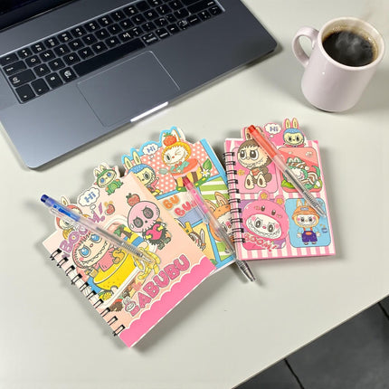 12 Libretitas Labubu con Lapiceros $5.5 c/u