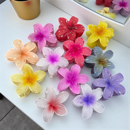 12 Pinzas Hawainas de Colores $9.9 c/u