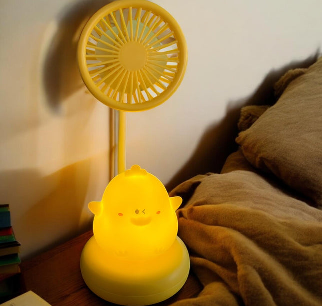 Ventilador con Base de Animalitos