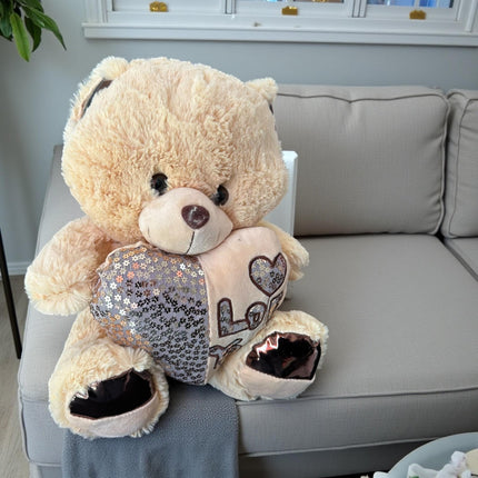 Oso de Peluche Hermoso "Love" Grande