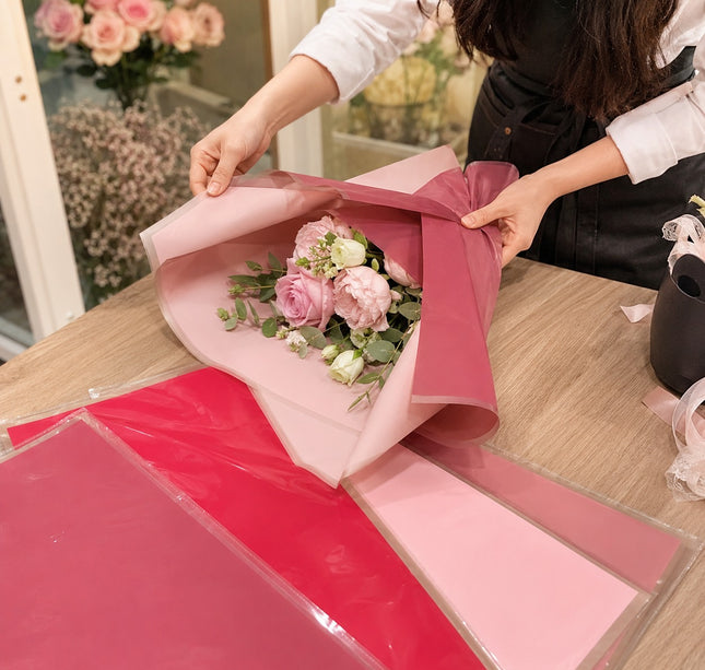 20 Papel Coreano Colores Con Orilla Decorada $3.25 c/u
