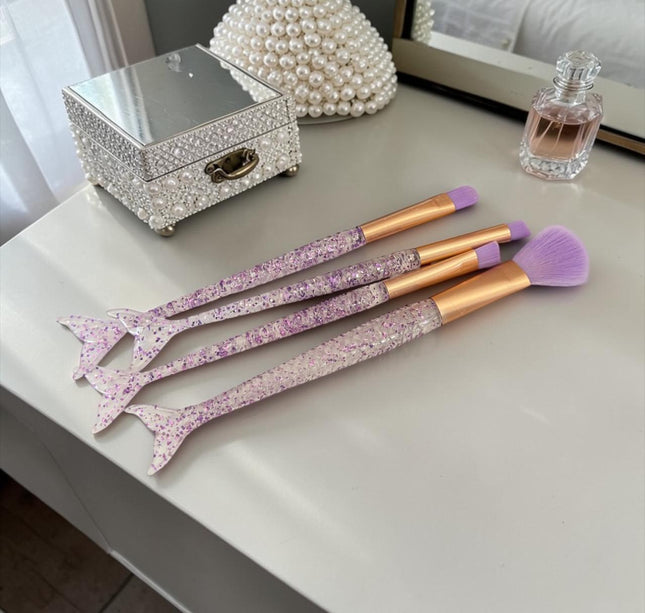 12 Sets De 4 Brochas Sirena Confetti $13.5 c/u