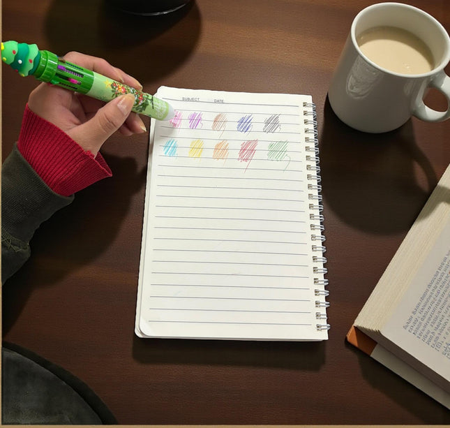 36 Plumas Navideñas Multitintas $13.20 c/u