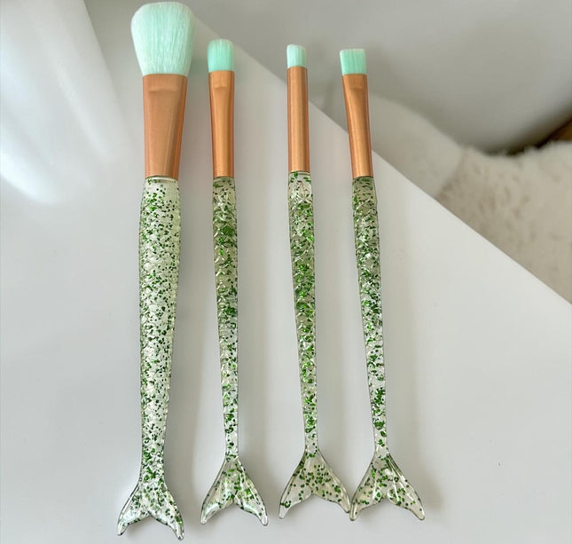 12 Sets De 4 Brochas Sirena Confetti $13.5 c/u