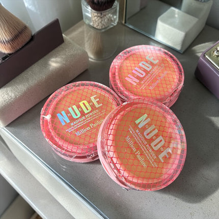 12  Maquillajes en Polvo Million Pauline NUDE $39 c/u