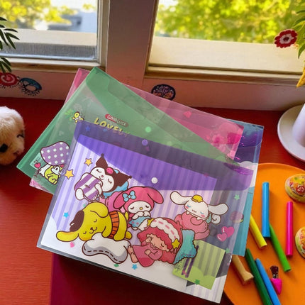 12 Folders Boton Sanrio $5.25 c/u