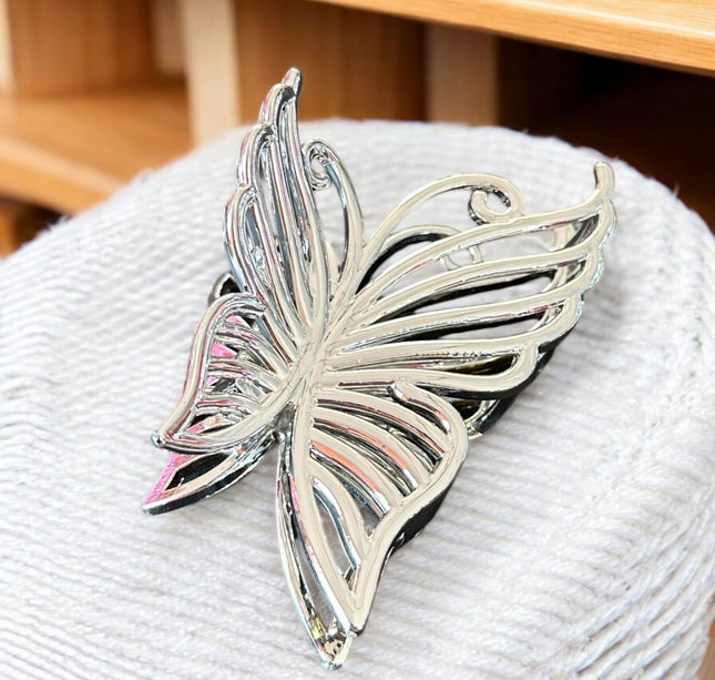12 Pinzas Premium Mariposa Satinada $13 c/u
