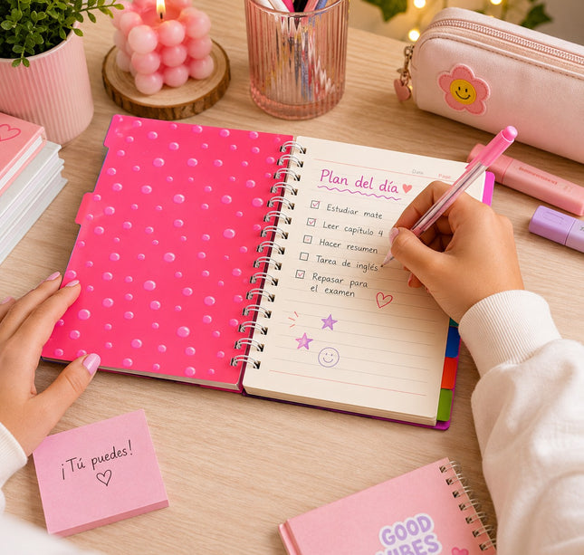 Exclusivo Tienda en linea 💥💎Agenda/Libreta con Separadores de Colores