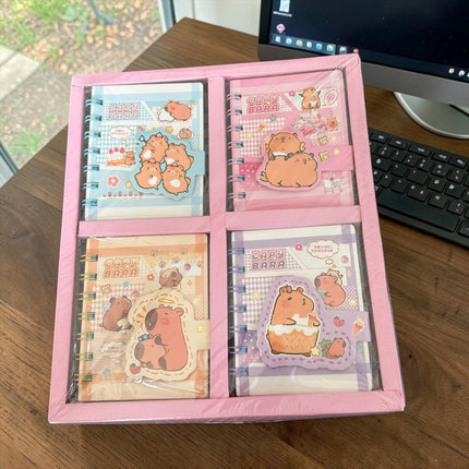 24 Libretas 3D Sanrio/Sticht/Capibara/Labubu $11 c/u