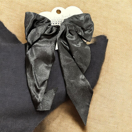 12 Moños Coquette con Pedreria Satin $7.9 c/u