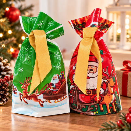 Exclusivo Tienda en linea 💥💎50 Bolsitas Dulceras Navideñas con Listón $1.43 c/u