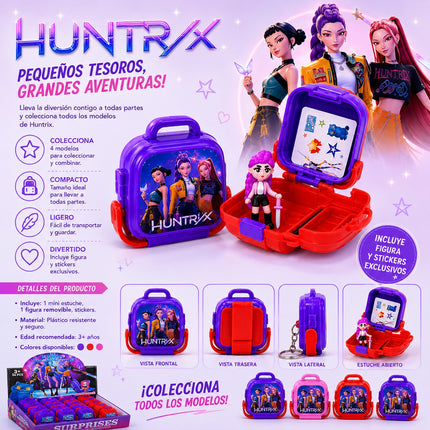 24 Mochilitas Guerreras K-Pop con Llavero sorpresa y Stickers $13.5 c/u