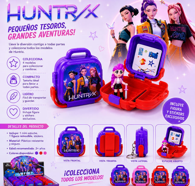 24 Mochilitas Guerreras K-Pop con Llavero sorpresa y Stickers $13.5 c/u