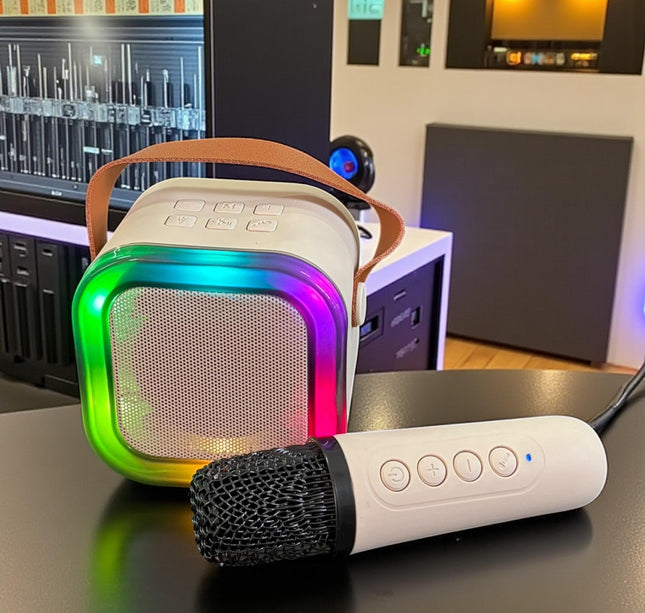 Set de Bocina con Luz y Microfono