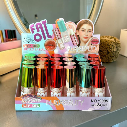 24 Gloss "Fat Oil" Magico Huxia $10.5 c/u