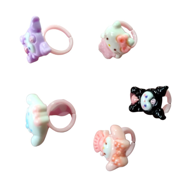 50 Anillos Sanrio $2.64 c/u