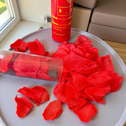 Bazuca con Petalos Rosas/Rojos/Azules San Valentin