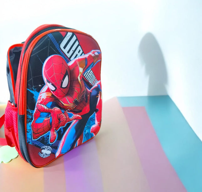 Mochila escolar Spider-Man con luz