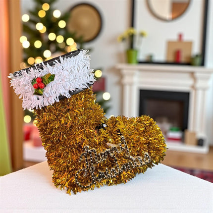 12 Botitas "Merry Christmas" Colores Navidad $23 c/u