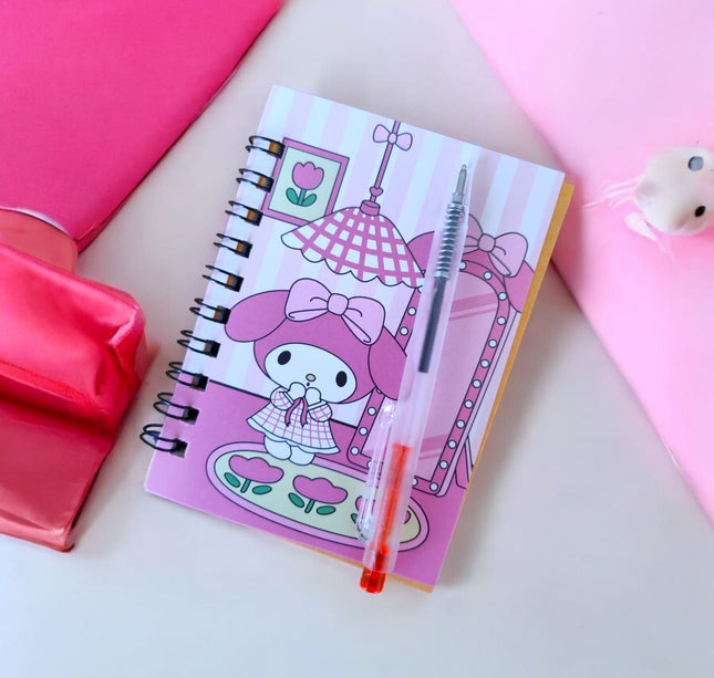 12 Libretas con Pluma Sanrio $5.49 c/u