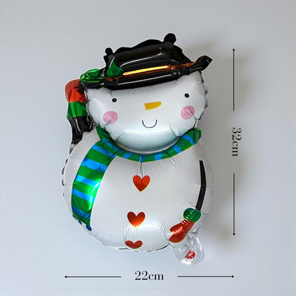 10 Globos Navideños Diferentes Figuras $3 c/u