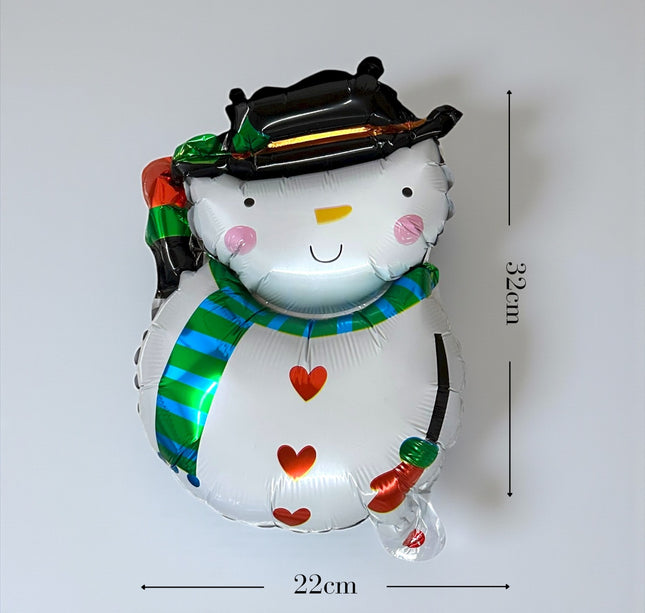 10 Globos Navideños Diferentes Figuras $3 c/u