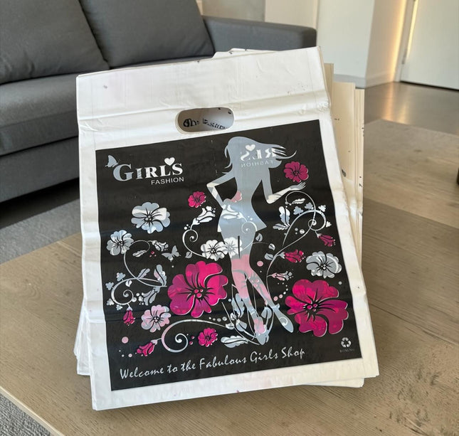 100 Bolsas celofán g boutique 40cm*30cm $0.81 c/u