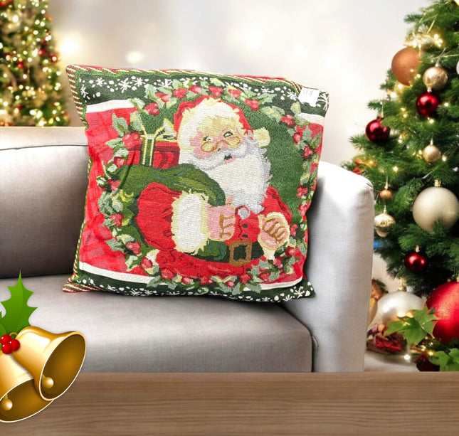 6 Funda para Cojin Navideño 45 x 43 cm $36 c/u