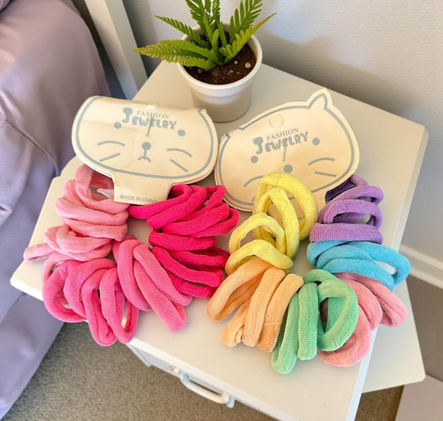 12 Sets Gatitos Donas Colores $5.8 c/u