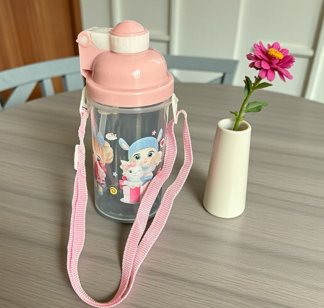 Exclusivo Tienda en linea 💥💎Set Lonchera  Cuchara y Mini Topper Snack  con Botella para Agua