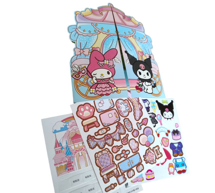 12 Juegos Stickers Sanrio $9.52 c/u