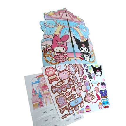 12 Juegos Stickers Sanrio $9.52 c/u