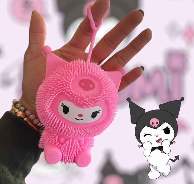 12 Squishies Kuromi con Luz $14.5 c/u