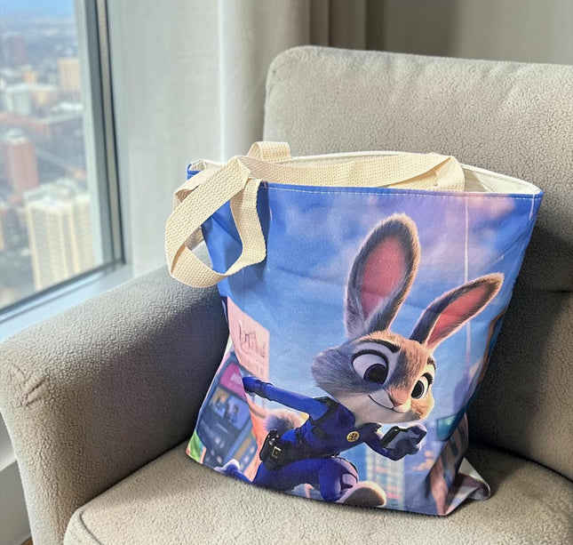 3 Bolsa Zootopia Tipo Tote 37CM*32CM $55 c/u