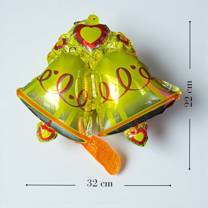 10 Globos Navideños Figuras $3 c/u