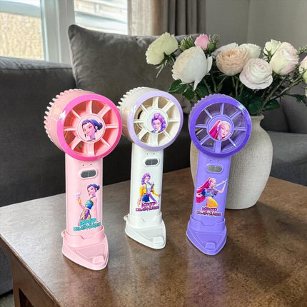 Ventilador de Mano Guerreras K-Pop