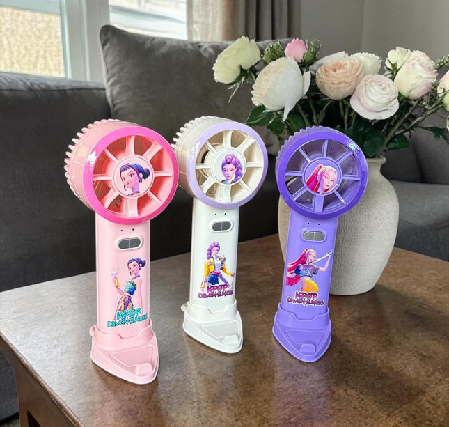 Ventilador de Mano Guerreras K-Pop